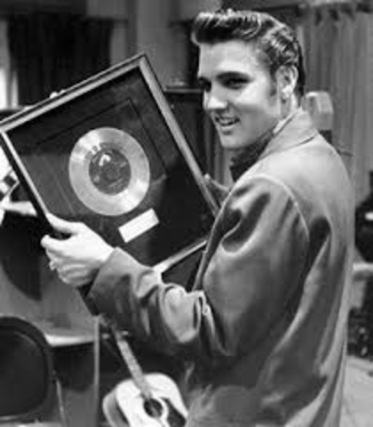 Gold Record for Heartbreak Hotel