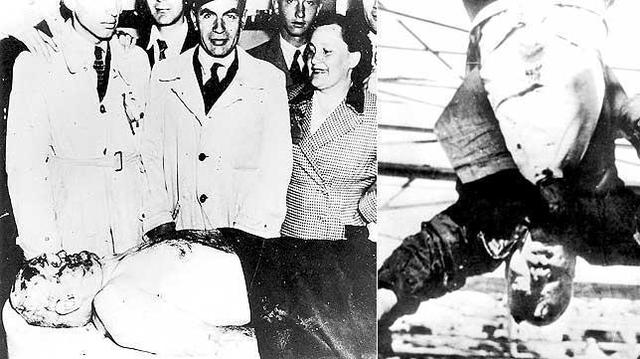 Mussolini es ejecutado