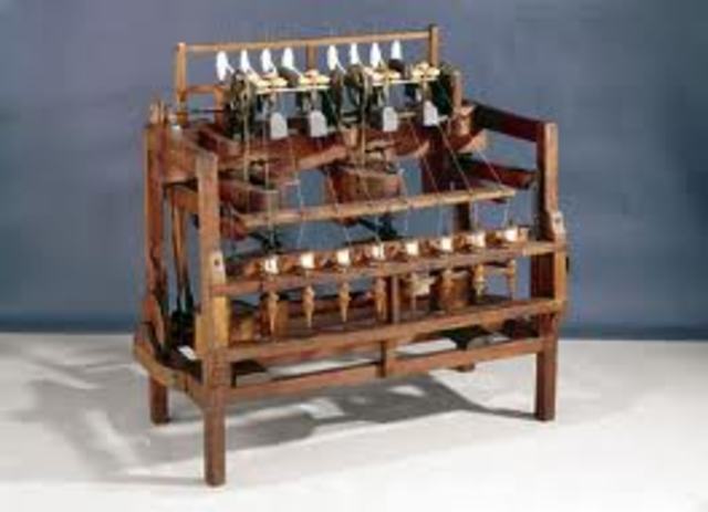 Richard Arkwright's Water frame