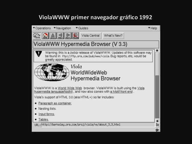 Primer navegador gráfico