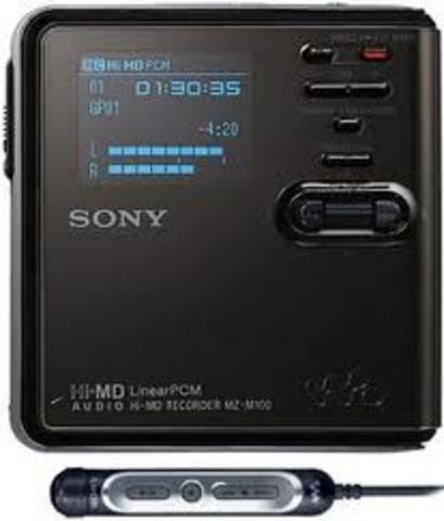 Mini disc player