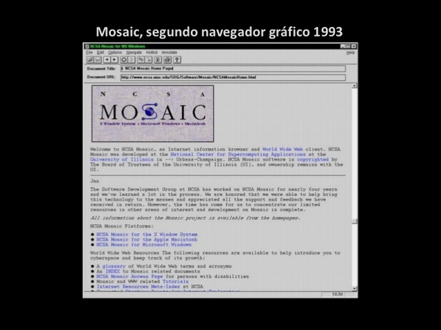 Segundo navegador gráfico