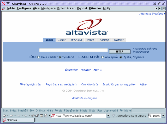 Buscadores en la Web