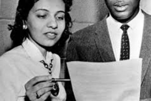 Diane joined a group of students fighting for segregation & was elected chairperson