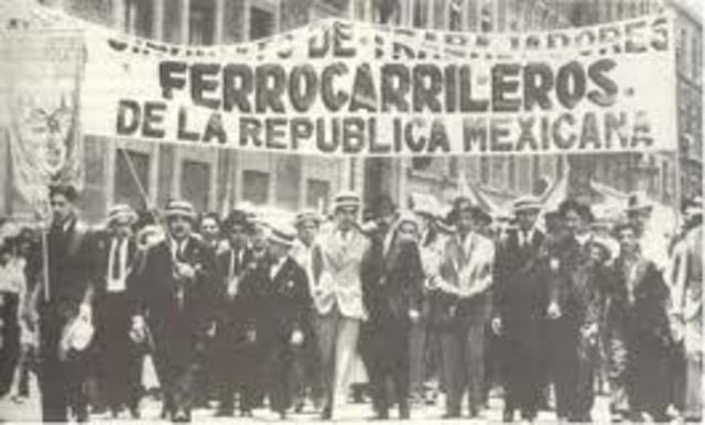 Movimiento ferrocarrilero.