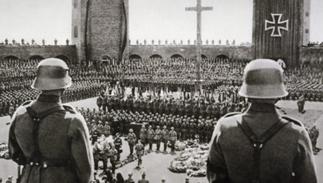 •Adolf Hitler declares himself the fuhrer Of Germany