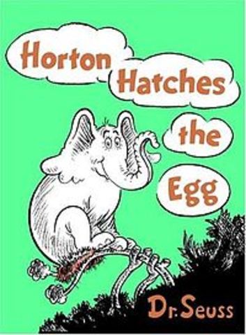 "Horton Hatches the Egg" is published