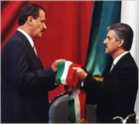 Toma de Protesta del Presidente Vicente Fox Quezada.