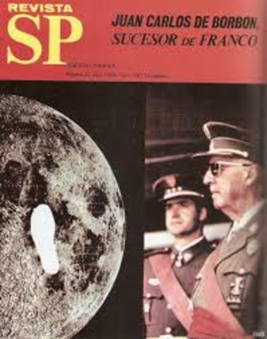 Joan Carles hereu d'Espanya