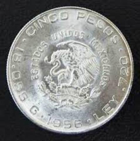 Retiro de las monedas de plata.