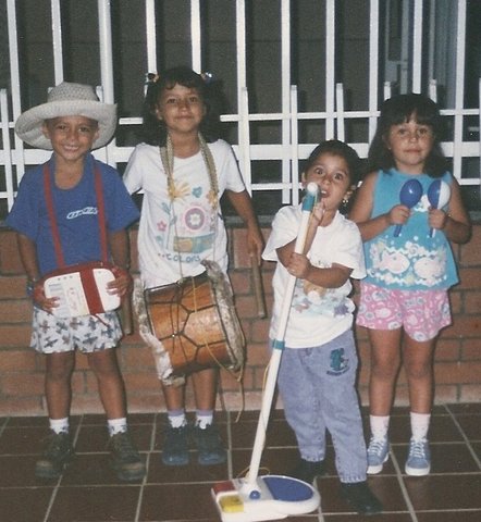 The partying with my cousins