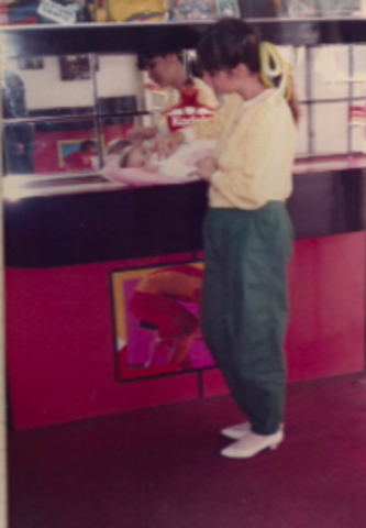 A little baby, my first coffee bar