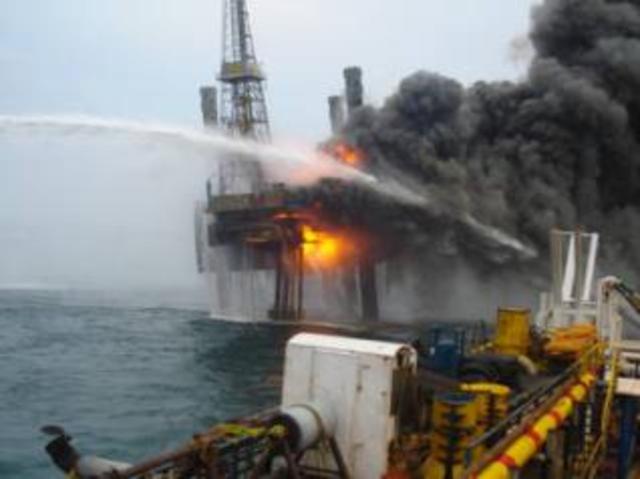 Accidente en la plataforma petrolera Usumacinta