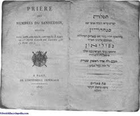 Napolean's Sanhedrin