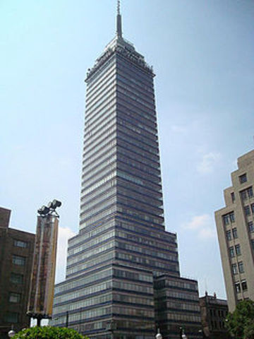 Inaguracion de la torre latinoamericana.