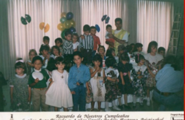 In the birthday's party