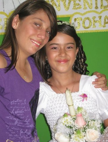 my cousin first communion