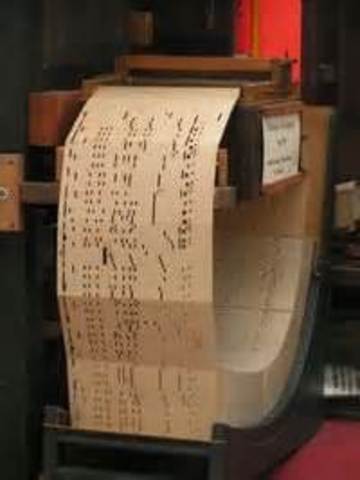 la primera tarjeta perforada