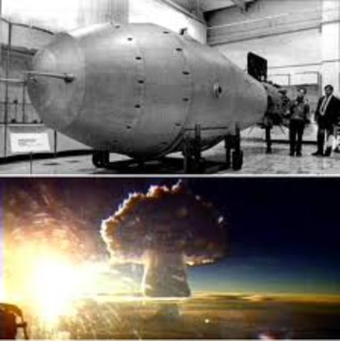 Soviets Test Their Atomb Bomb