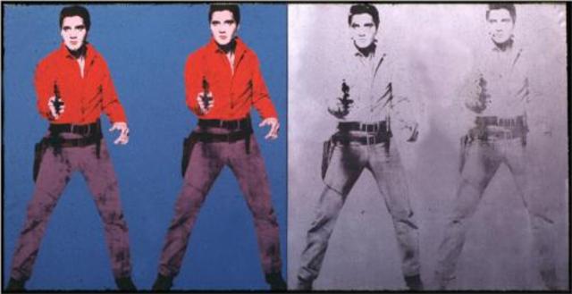 Elvis I and II Andy Warhol