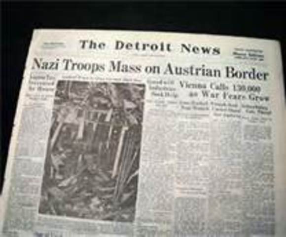 Germany invade austria