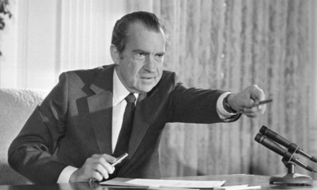 Nixon first popularized the term "War on Drugs"