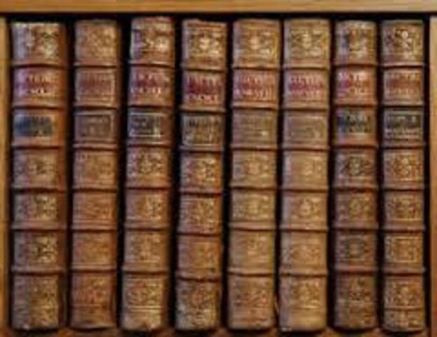 The brothers begain work on a dictonary