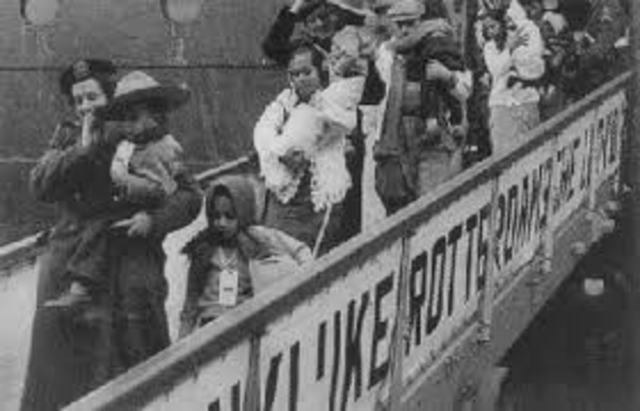 Molukers komen naar Nederland