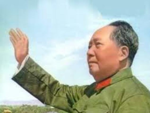 Mao dies