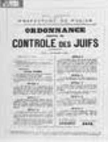 Vichy France passes its own version of the Nuremberg Laws