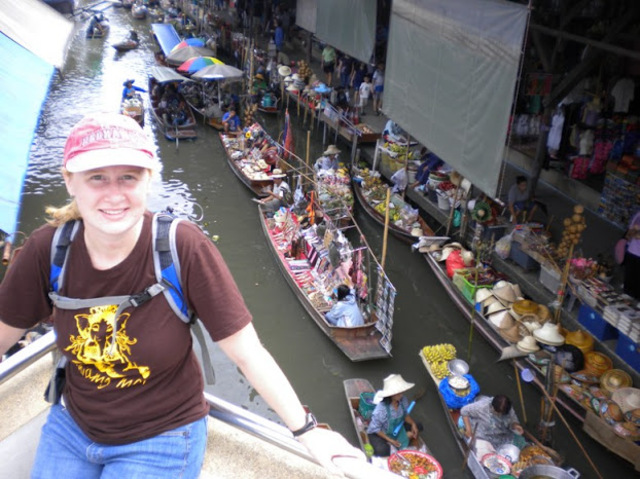 Viajé a Tailandia con mi esposo.