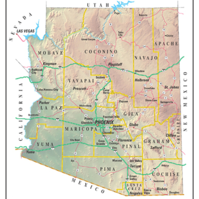 Timeline: Arizona by corbin
