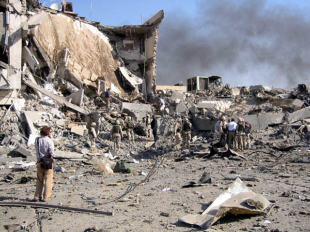 Suicide bomber attacks UN in Baghdad