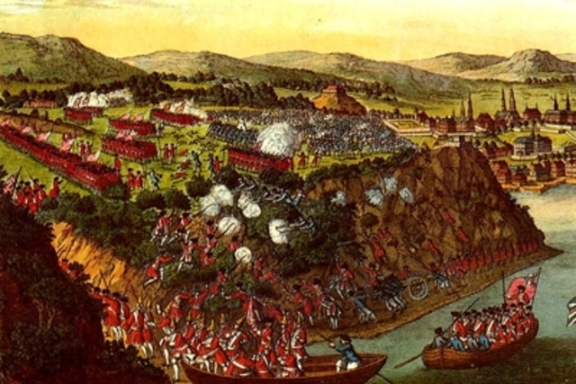 La bataille des plains d'Abraham.