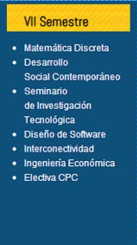 VII Semestres