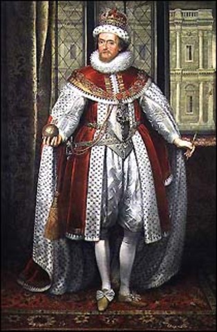 Future King James is born in Scotland