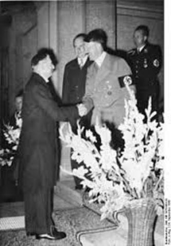 Britain's appeasement of Germany