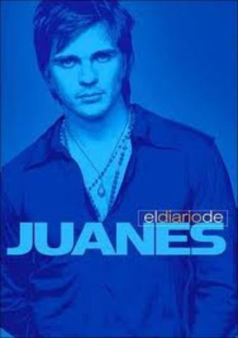 TERCER ALBUM,  EL DIARIO DE JUANES