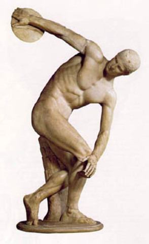 Discobolos    (The Discus Thrower)