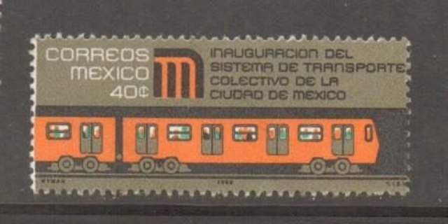 Inauguración del metro en Mexico