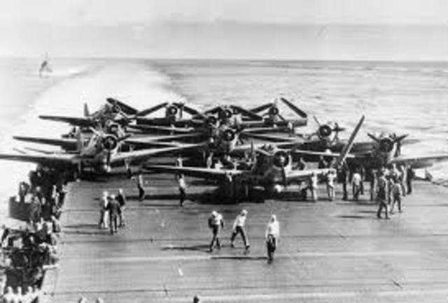 Japan loses the Battle of Midway