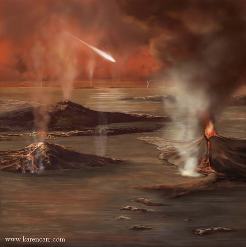 Precambrian Period, 4.6 BYA