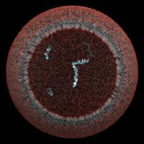 First living cells, 3.9 BYA