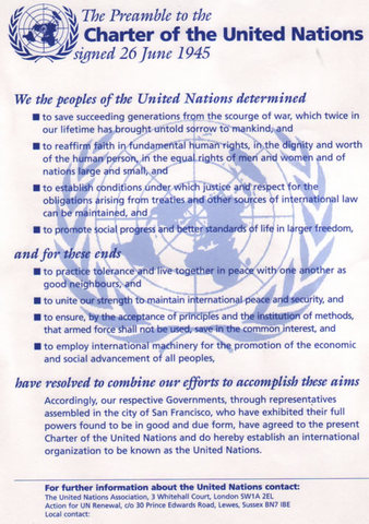 Charter of the United Nations