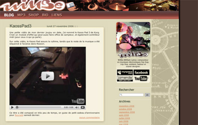 Latest website version (blog, rss, shop)