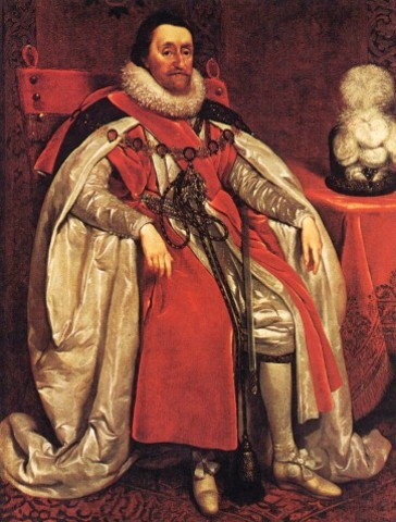 Future King James I is born in Scotland