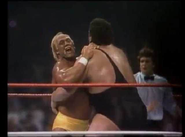 Wrestlemania 3: The Hulk v. Andre the Giant