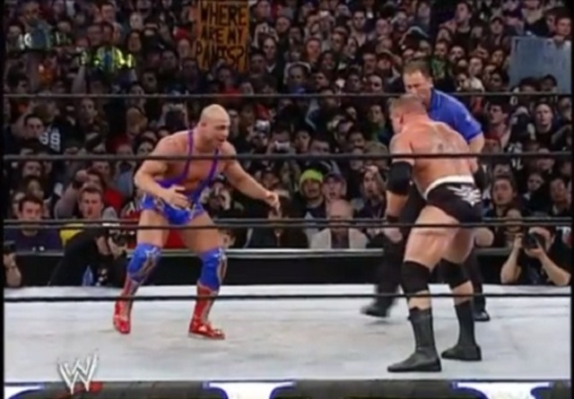 Wrestlemania 19: Kurt Angle v. Brock Lesnar