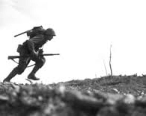 British and American forces cross Rhine/ Battle of Okinawa