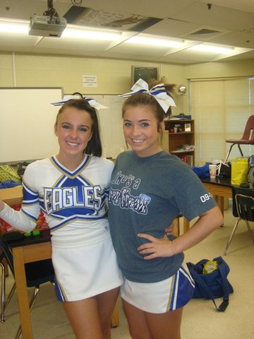 Made Jv cheerleading and 2nd year on compeititon